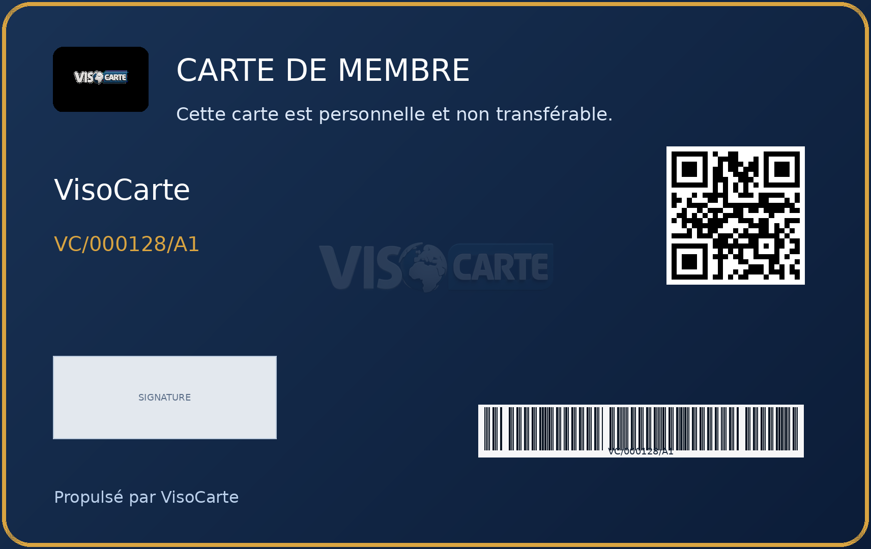 Classic Membership — verso